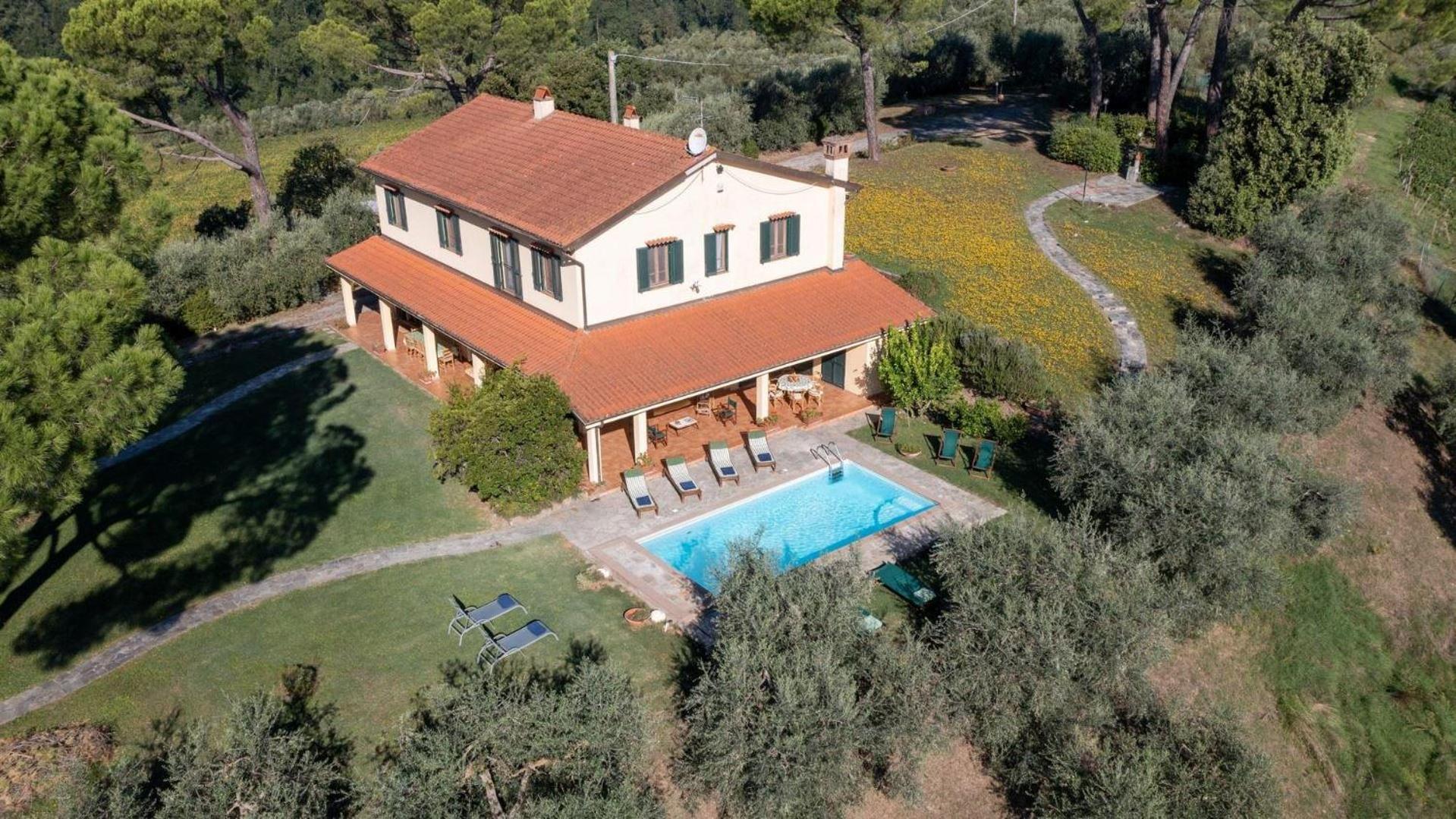 Villa Montalbano 12 Cerreto Guidi Buitenkant foto