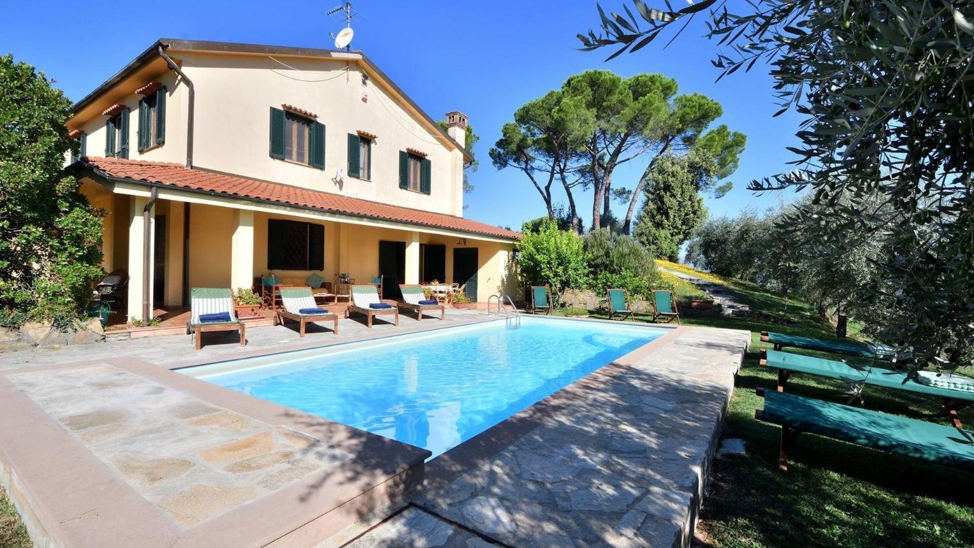 Villa Montalbano 12 Cerreto Guidi Buitenkant foto